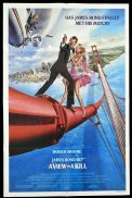 A VIEW TO A KILL Original US Style B One Sheet Movie poster Roger Moore James Bond
