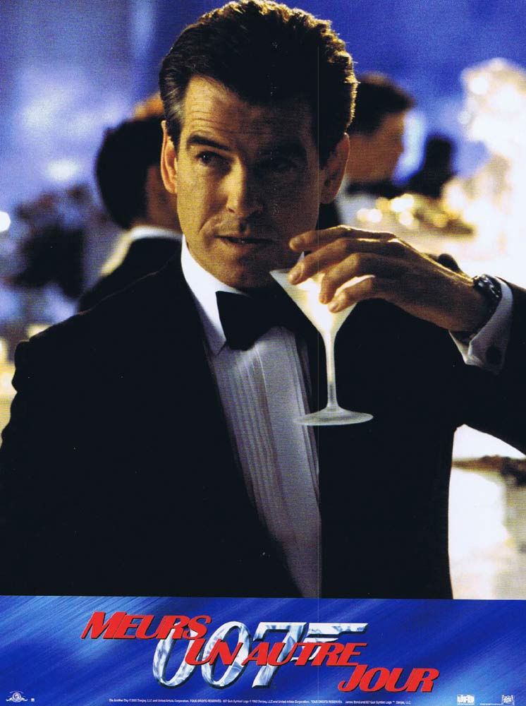 DIE ANOTHER DAY Original French Lobby Card 1 Pierce Brosnan Halle Berry James Bond