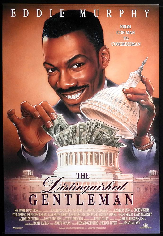 THE DISTINGUISHED GENTLEMAN Original US One Sheet Movie poster Eddie Murphy Lane Smith