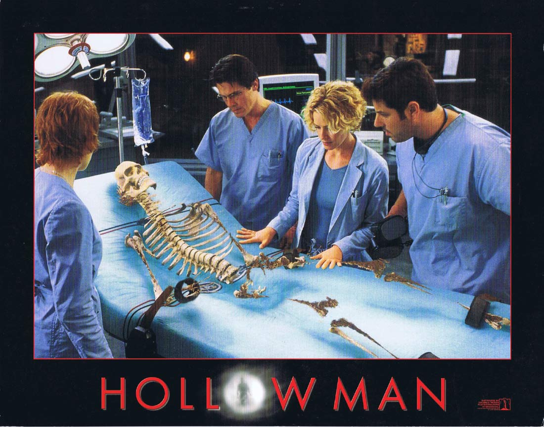 HOLLOW MAN Original Lobby Card 1 Elisabeth Shue Kevin Bacon Josh Brolin