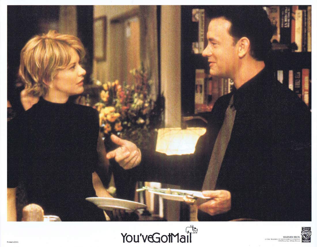 YOU’VE GOT MAIL Original Lobby Card 6 Tom Hanks Meg Ryan