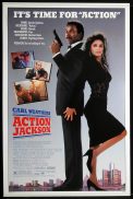 ACTION JACKSON Original US One Sheet Movie poster Carl Weathers Craig T. Nelson Sharon Stone