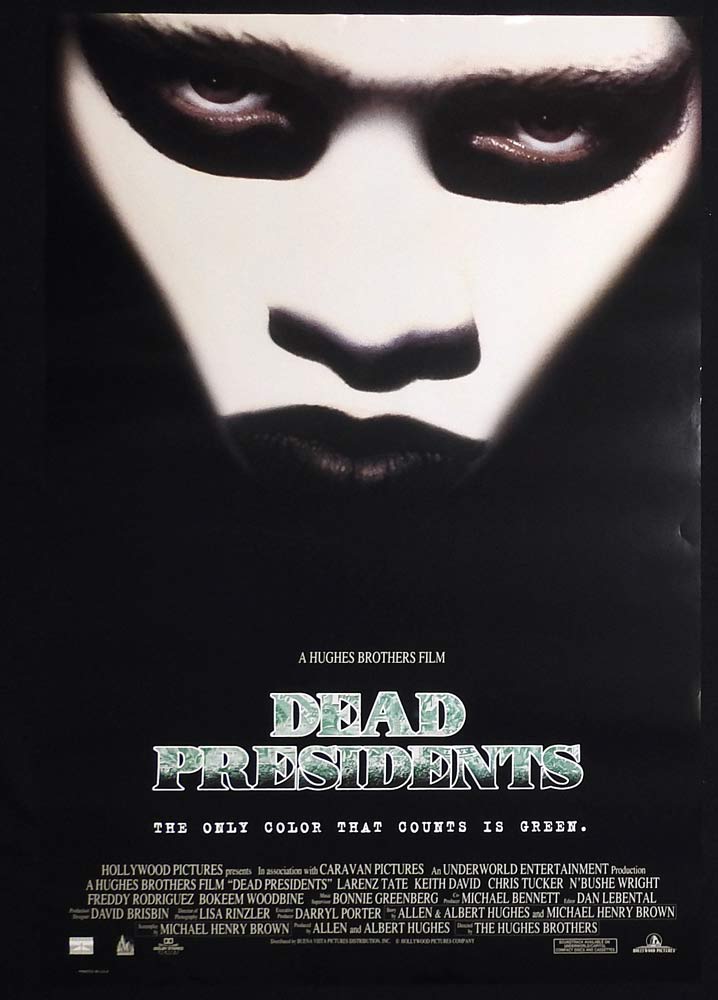 DEAD PRESIDENTS Original US One Sheet Movie poster Larenz Tate Keith David