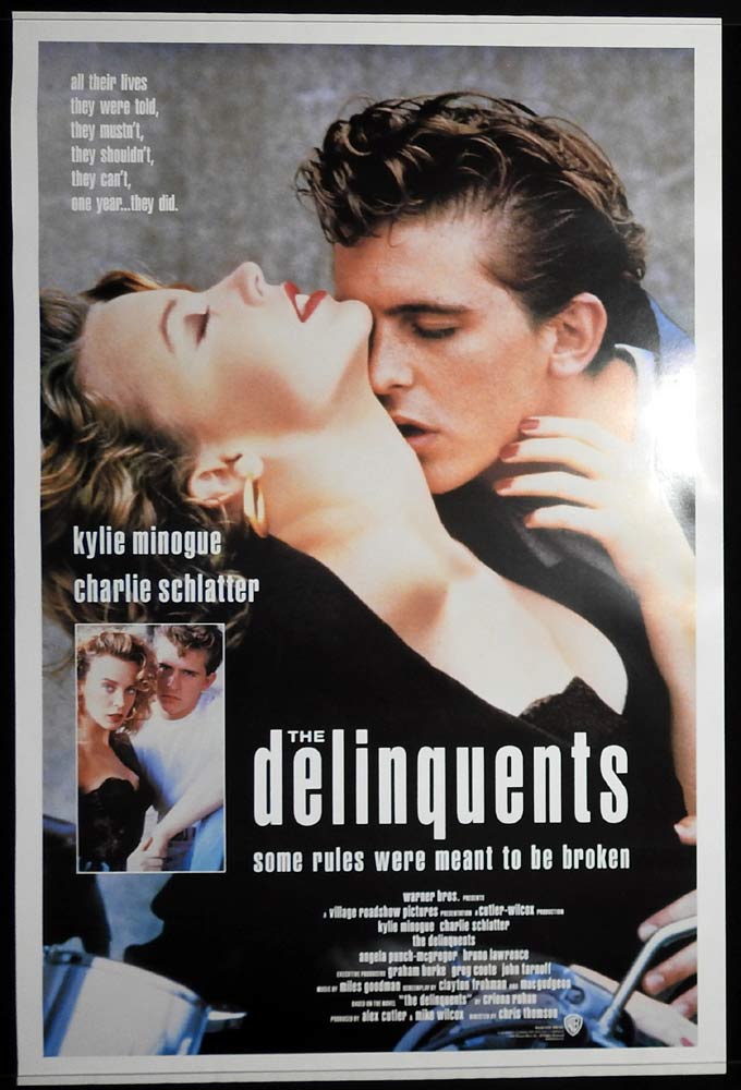 THE DELINQUENTS Original US One Sheet Movie poster Kylie Minogue Angela Punch McGregor