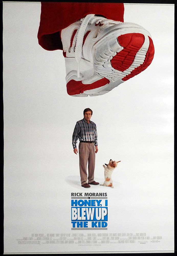 HONEY I BLEW UP THE KID Original US One Sheet Movie poster Rick Moranis Marcia Strassman