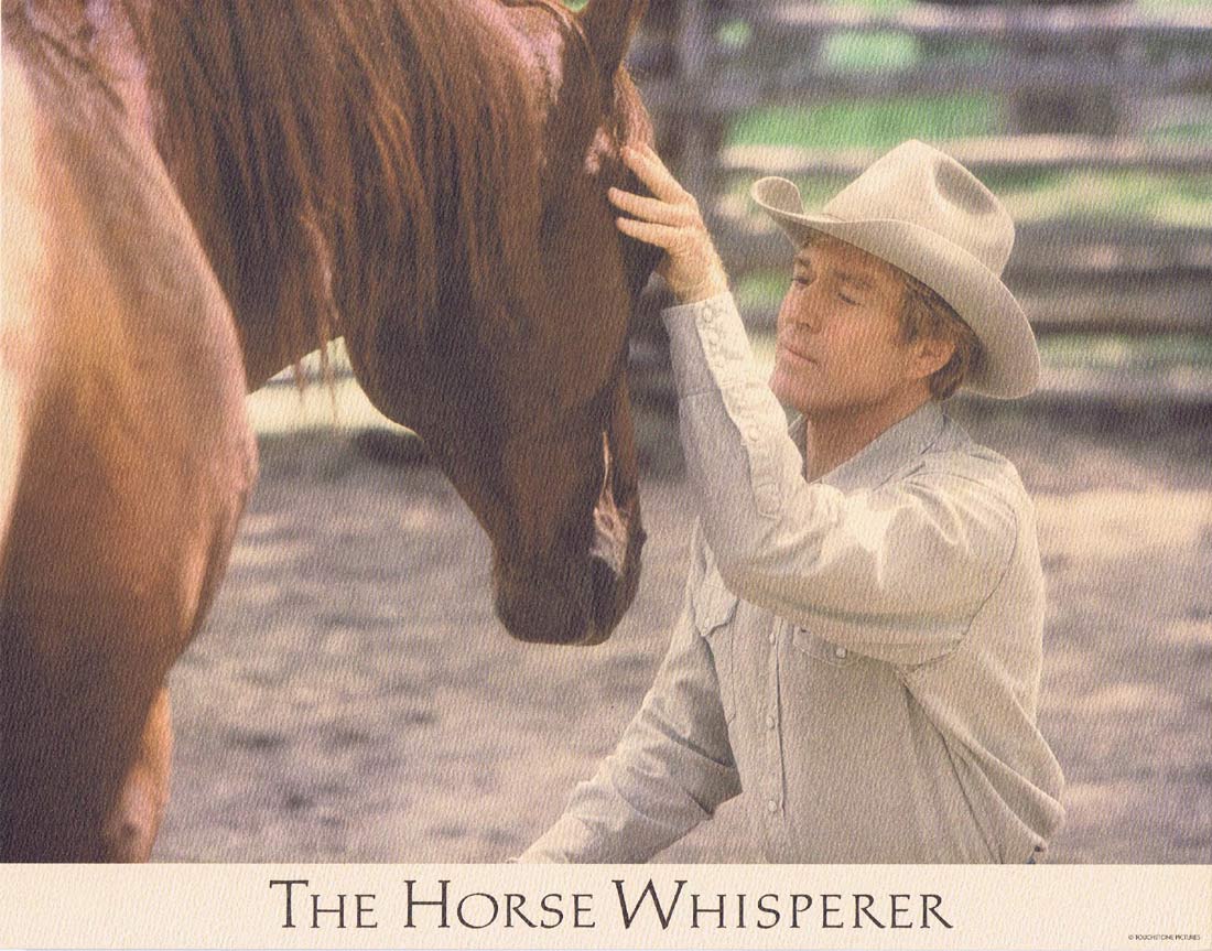THE HORSE WHISPERER Lobby Card 5 Robert Redford Kristin Scott Thomas