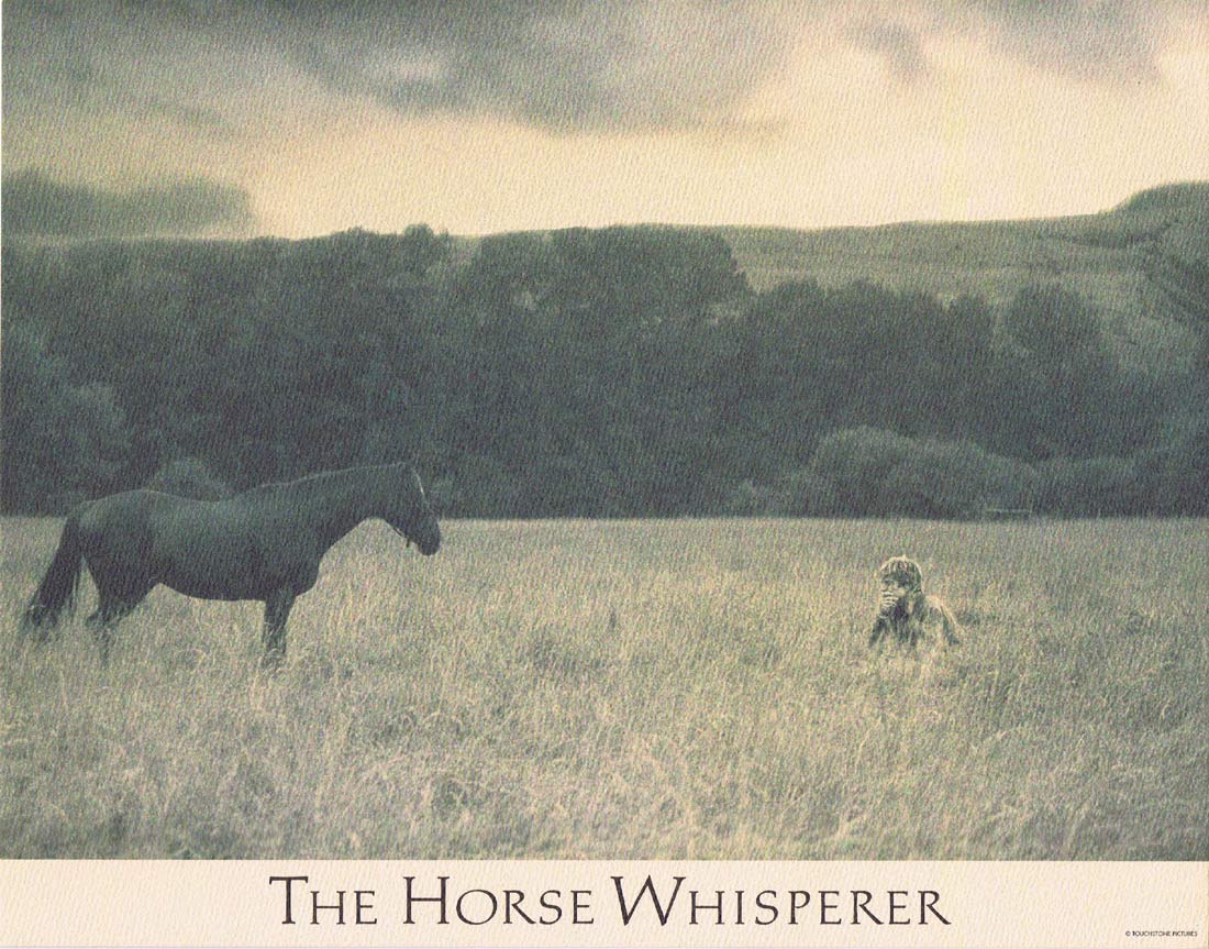 THE HORSE WHISPERER Lobby Card 6 Robert Redford Kristin Scott Thomas