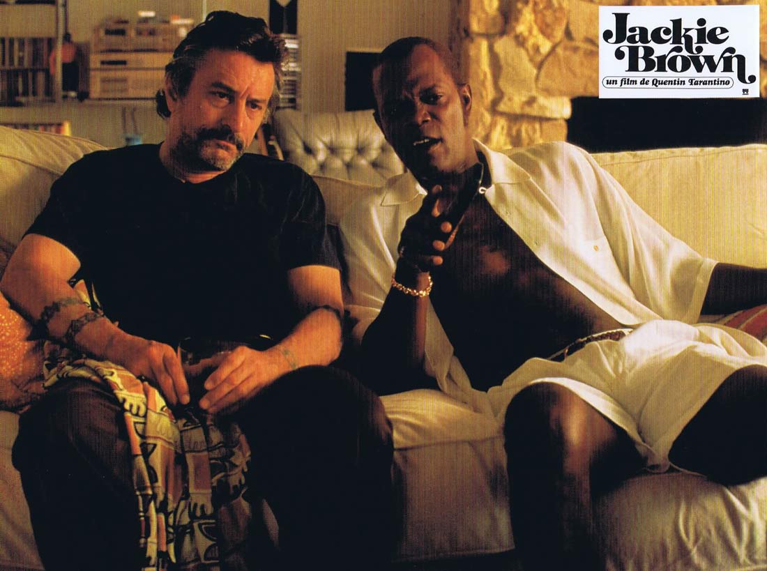 JACKIE BROWN Original French Lobby Card 6 Quentin Tarantino Samuel L. Jackson Pam Grier