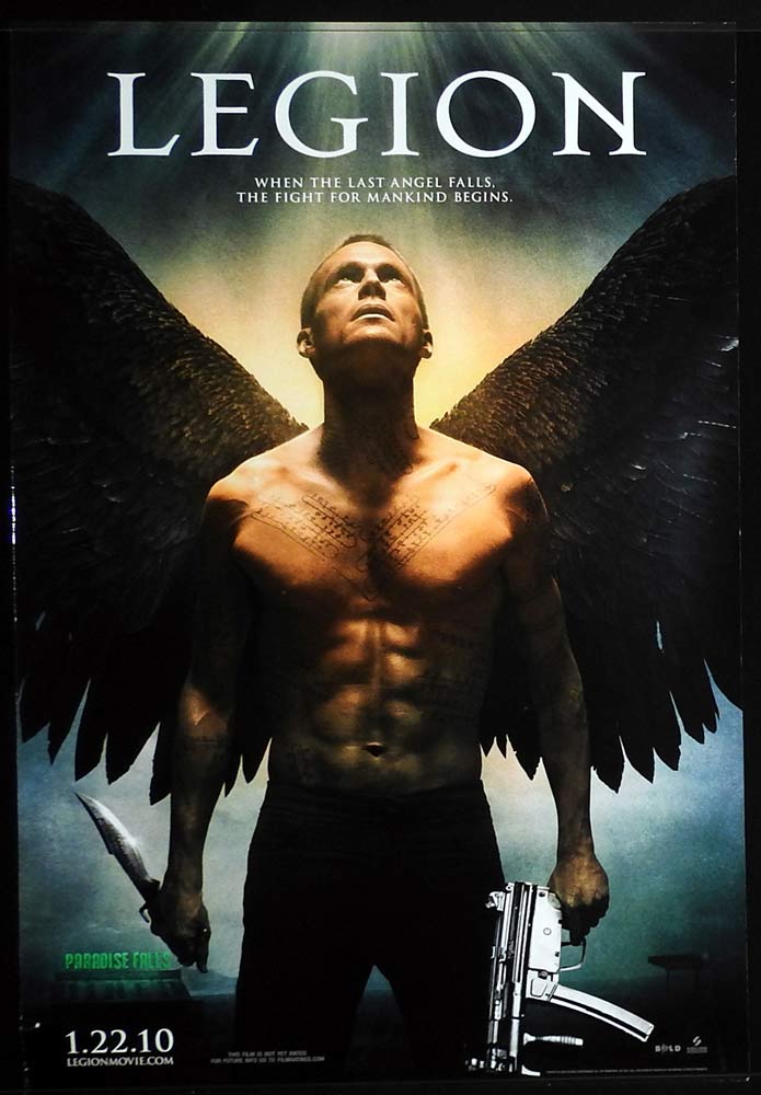 LEGION Original US ADV One Sheet Movie poster Paul Bettany Lucas Black Tyrese Gibson