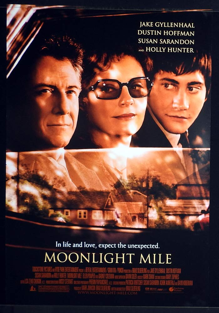 MOONLIGHT MILE Original One Sheet Movie poster Jake Gyllenhaal Dustin Hoffman Susan Sarandon