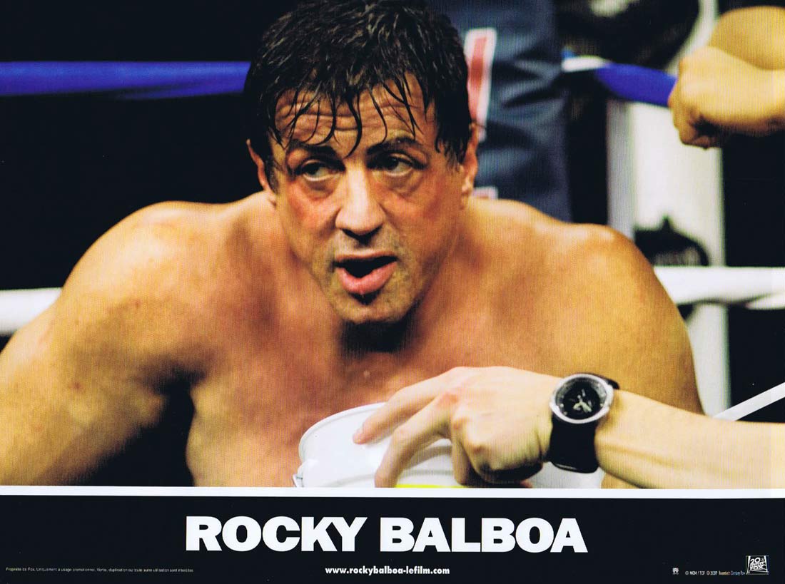 ROCKY BALBOA Original French Lobby Card 5 Boxing Sylvester Stallone Burt Young