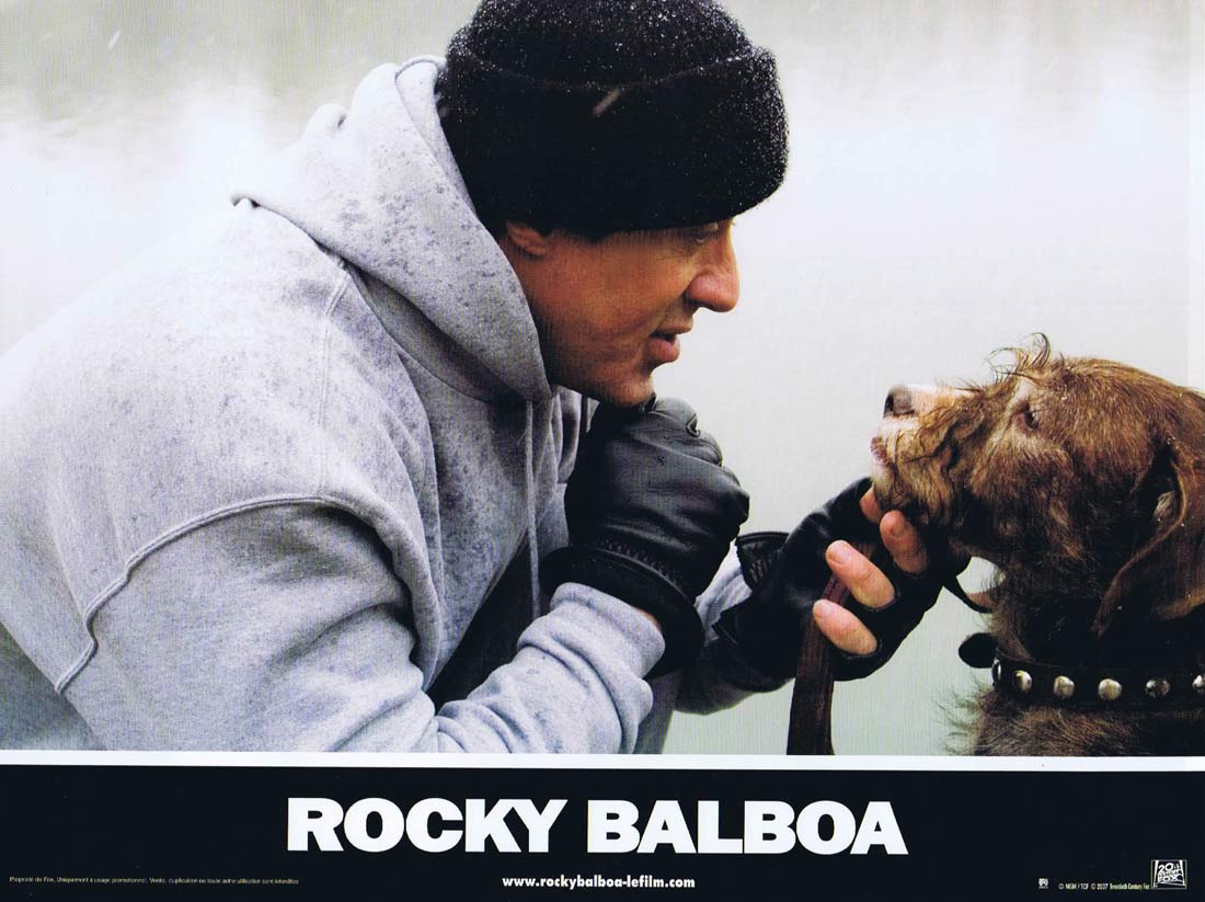 ROCKY BALBOA Original French Lobby Card 6 Boxing Sylvester Stallone Burt Young