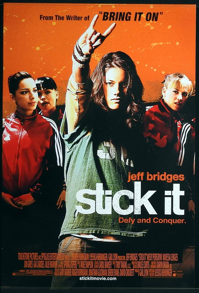 STICK IT Original US One Sheet Movie Poster Jeff Bridges Missy Peregrym Vanessa Lengies