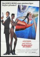 A VIEW TO A KILL Original German A1 Movie Poster Roger Moore James Bond