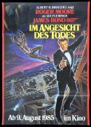 A VIEW TO A KILL Original German ADV Movie Poster Roger Moore James Bond