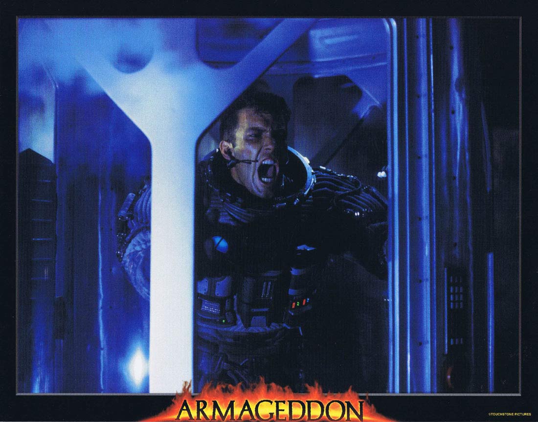 ARMAGEDDON Original US Lobby Card 8 Bruce Willis Billy Bob Thornton Liv Tyler