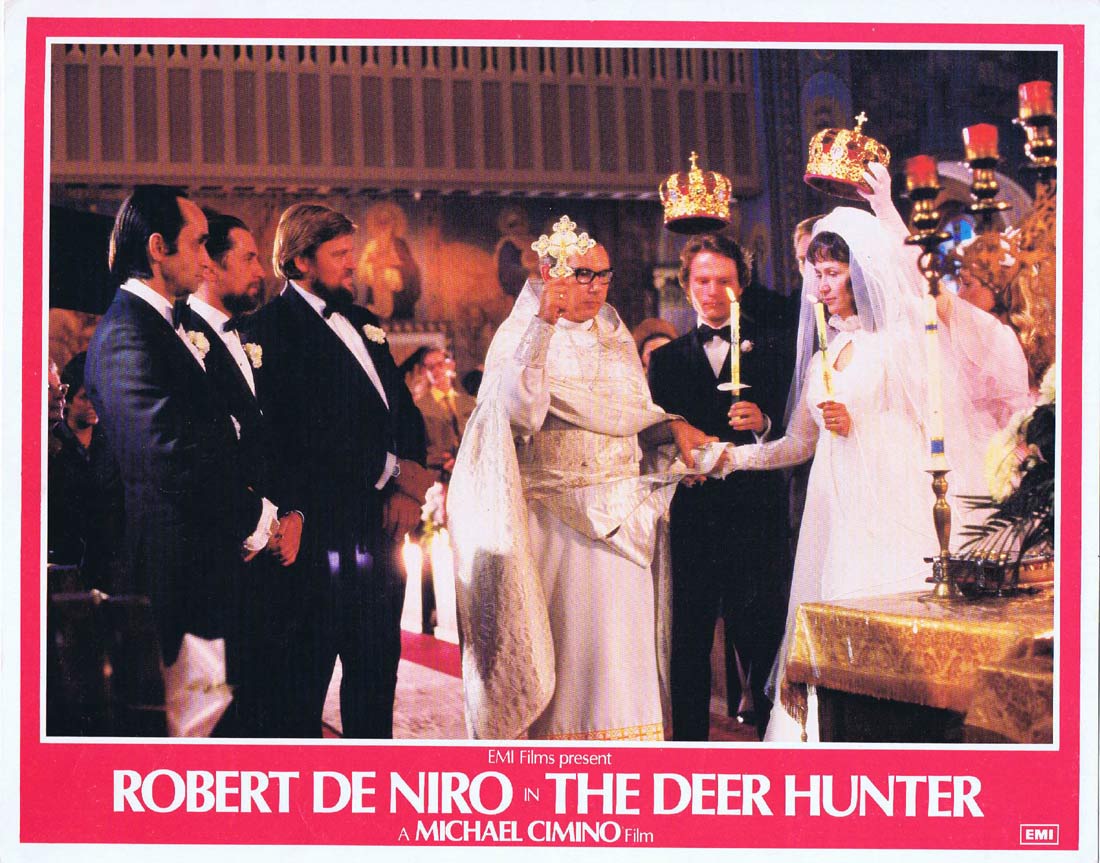 THE DEER HUNTER Original English Lobby card 11 Robert De Niro Christopher Walken