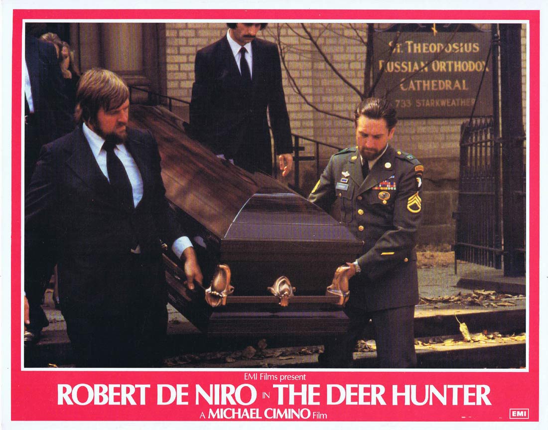 THE DEER HUNTER Original English Lobby card 12 Robert De Niro Christopher Walken