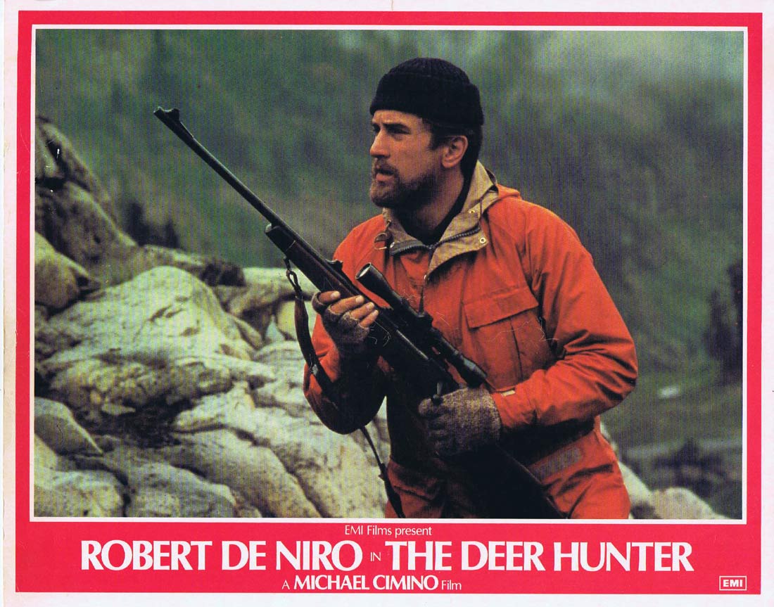 THE DEER HUNTER Original English Lobby card 4 Robert De Niro Christopher Walken