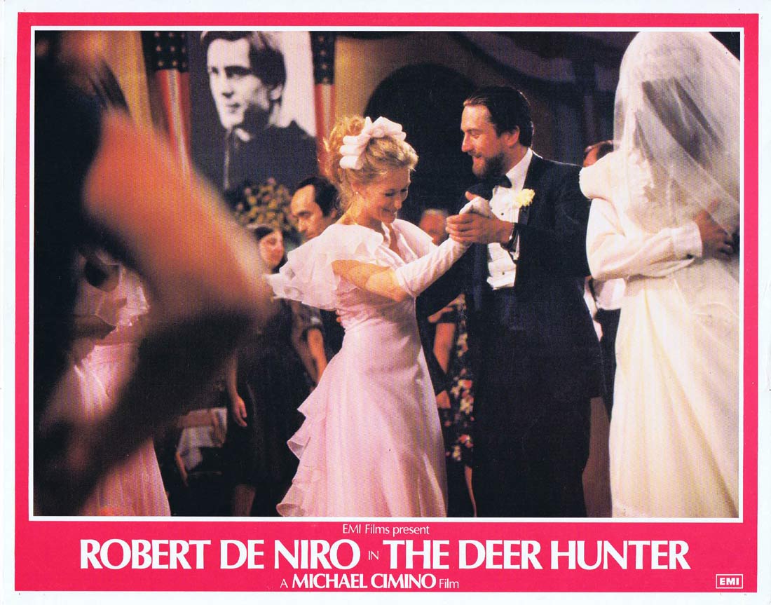 THE DEER HUNTER Original English Lobby card 8 Robert De Niro Christopher Walken