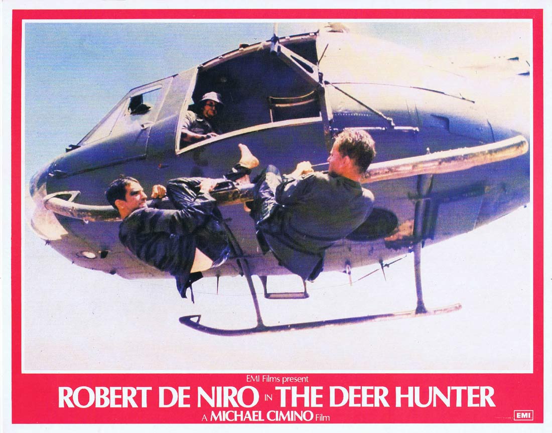THE DEER HUNTER Original English Lobby card 9 Robert De Niro Christopher Walken