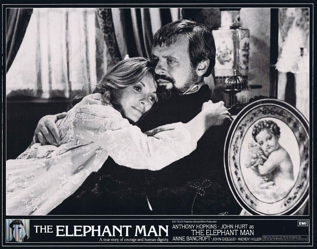 THE ELEPHANT MAN Original UK Lobby card 4 Anthony Hopkins John Hurt