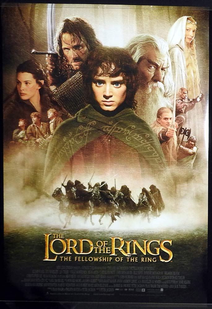 LORD OF THE RINGS THE FELLOWSHIP OF THE RING Original ROLLED US DS INT One Sheet Movie poster