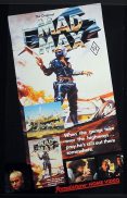 MAD MAX Original 1980s VIDEO RELEASE Daybill Movie poster Mel Gibson