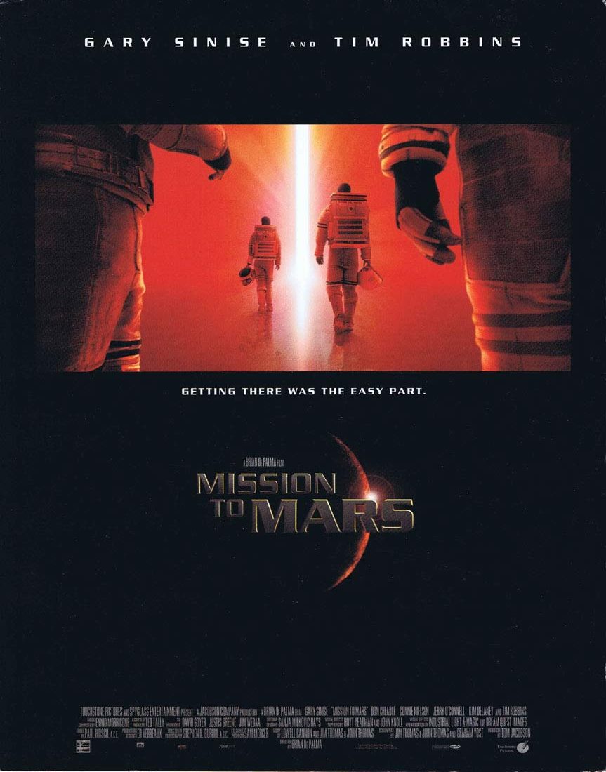 MISSION TO MARS Original US Lobby Card 1 Brian De Palma Gary Sinise Don Cheadle