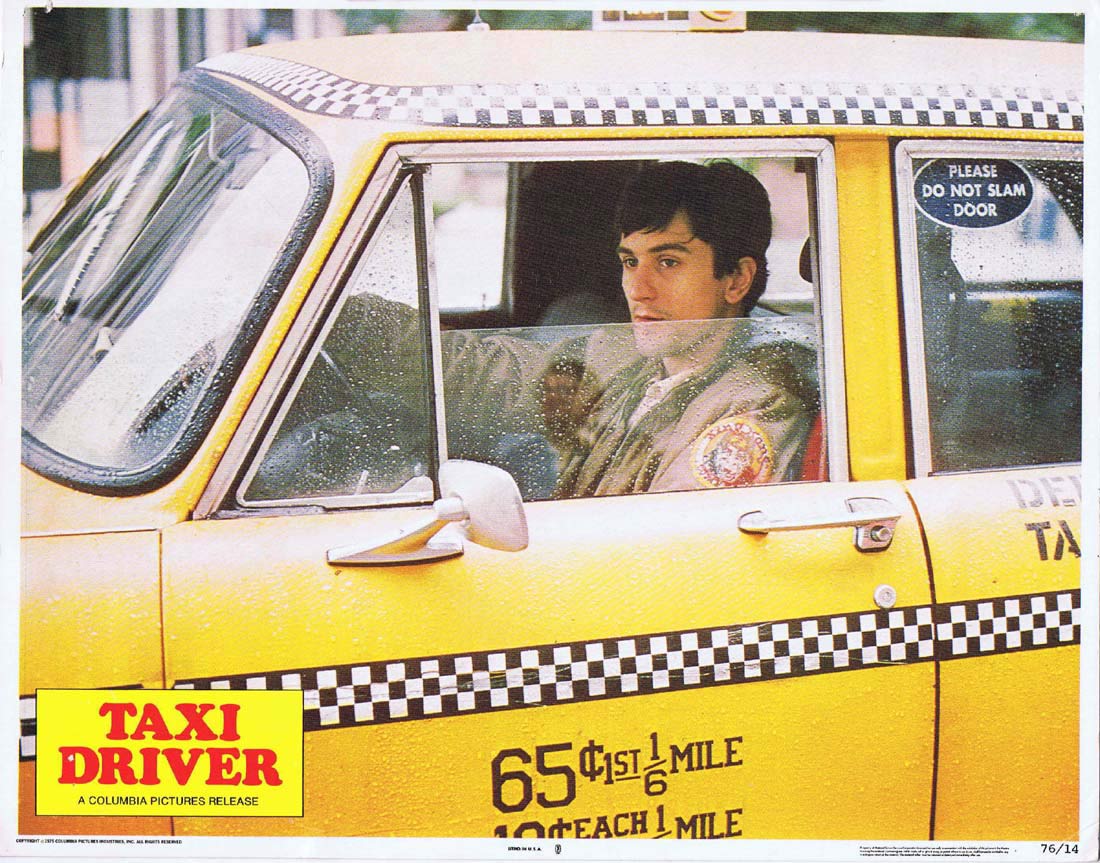 TAXI DRIVER Original US Lobby card 2 Robert De Niro Jodie Foster Martin Scorsese