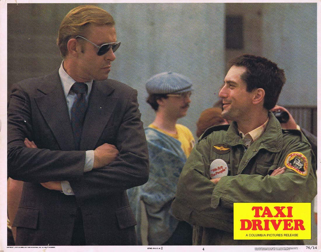 TAXI DRIVER Original US Lobby card 4 Robert De Niro Jodie Foster Martin Scorsese
