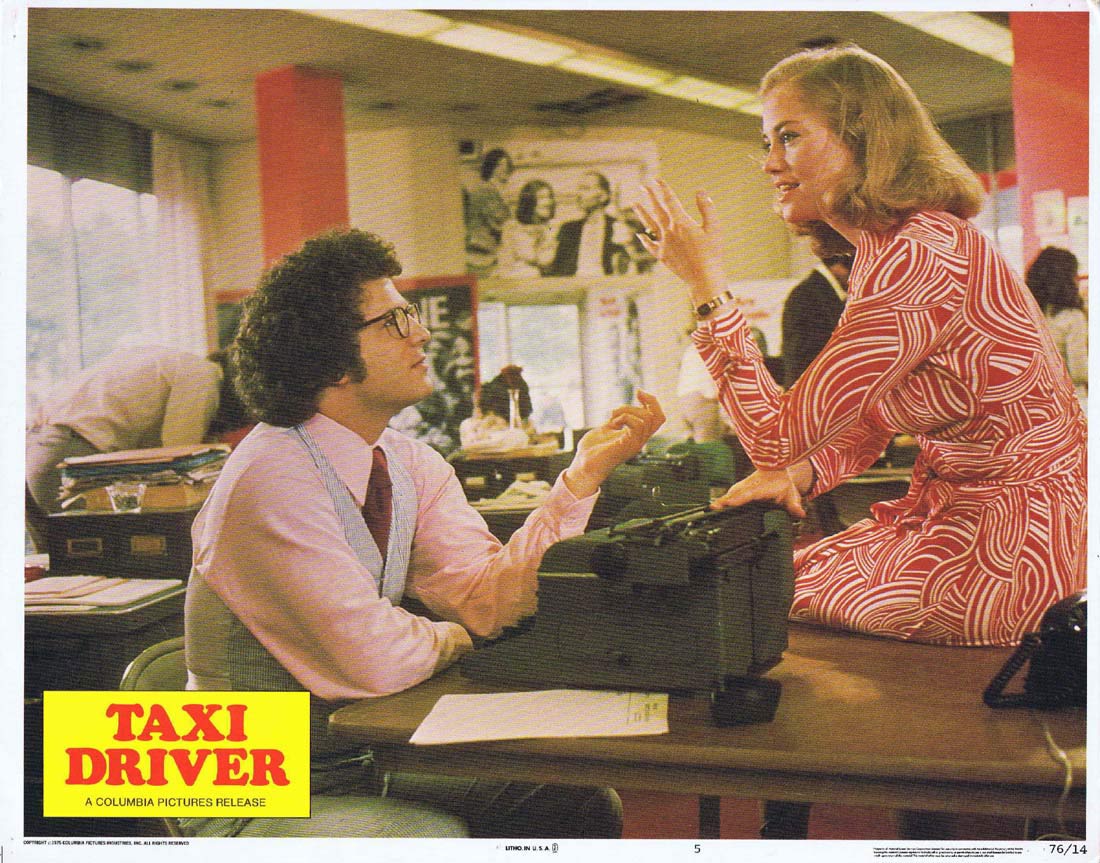 TAXI DRIVER Original US Lobby card 5 Robert De Niro Jodie Foster Martin Scorsese