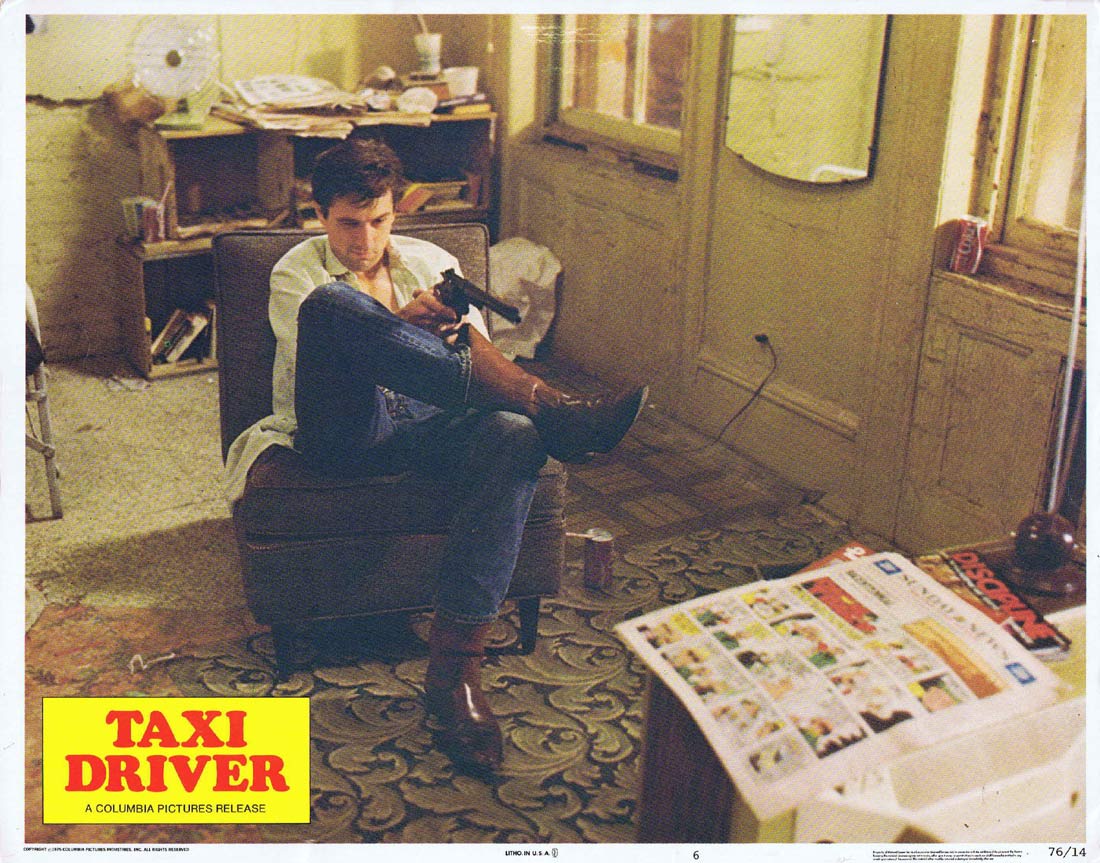 TAXI DRIVER Original US Lobby card 6 Robert De Niro Jodie Foster Martin Scorsese