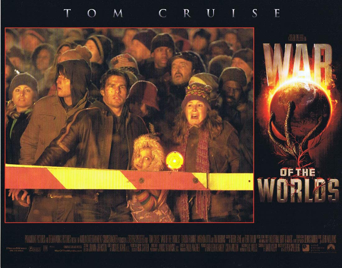 WAR OF THE WORLDS Original US Lobby Card 7 Tom Cruise Dakota Fanning Miranda Otto