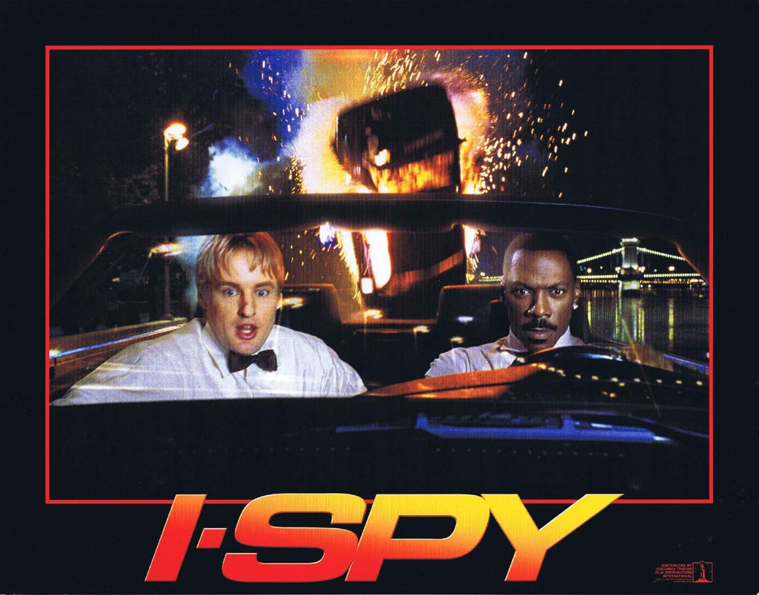 I SPY Original Lobby Card 1 Eddie Murphy and Owen Wilson I-SPY