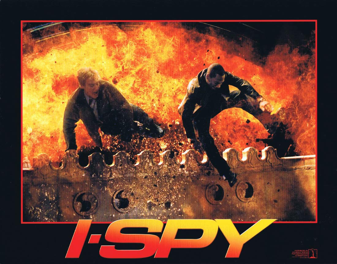 I SPY Original Lobby Card 2 Eddie Murphy and Owen Wilson I-SPY