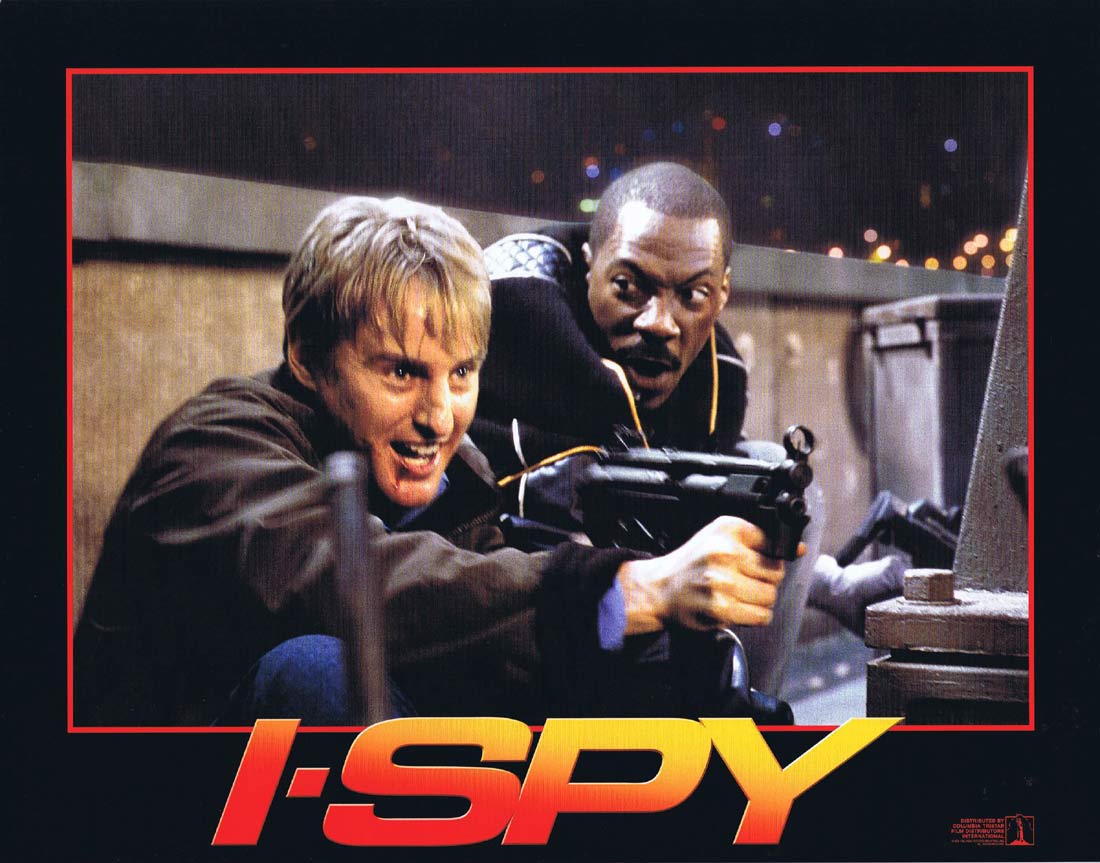 I SPY Original Lobby Card 6 Eddie Murphy and Owen Wilson I-SPY