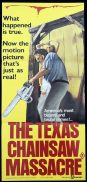 THE TEXAS CHAINSAW MASSACRE Original Daybill Movie Poster Tobe Hooper Horror Classic