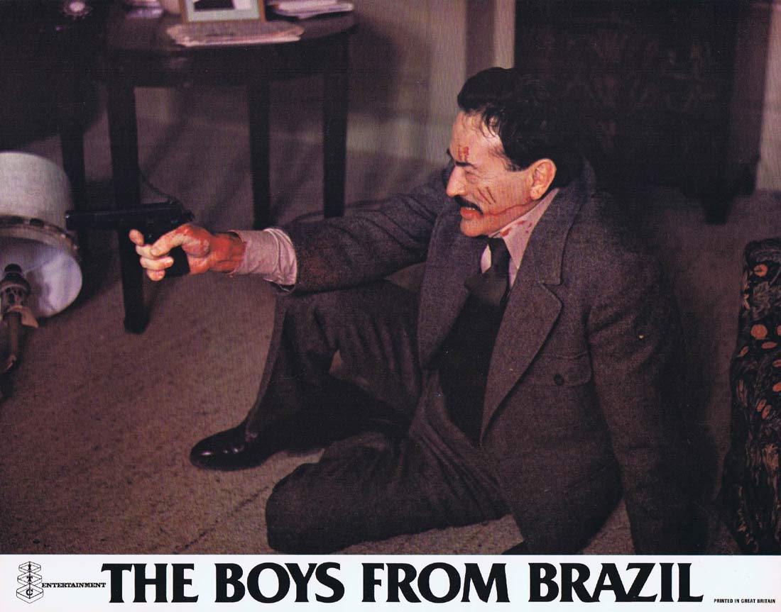 THE BOYS FROM BRAZIL Original UK Lobby Card 10 Gregory Peck Laurence Olivier