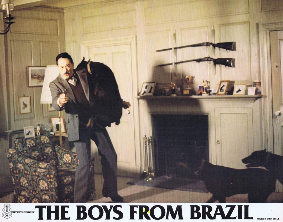 THE BOYS FROM BRAZIL Original UK Lobby Card 8 Gregory Peck Laurence Olivier