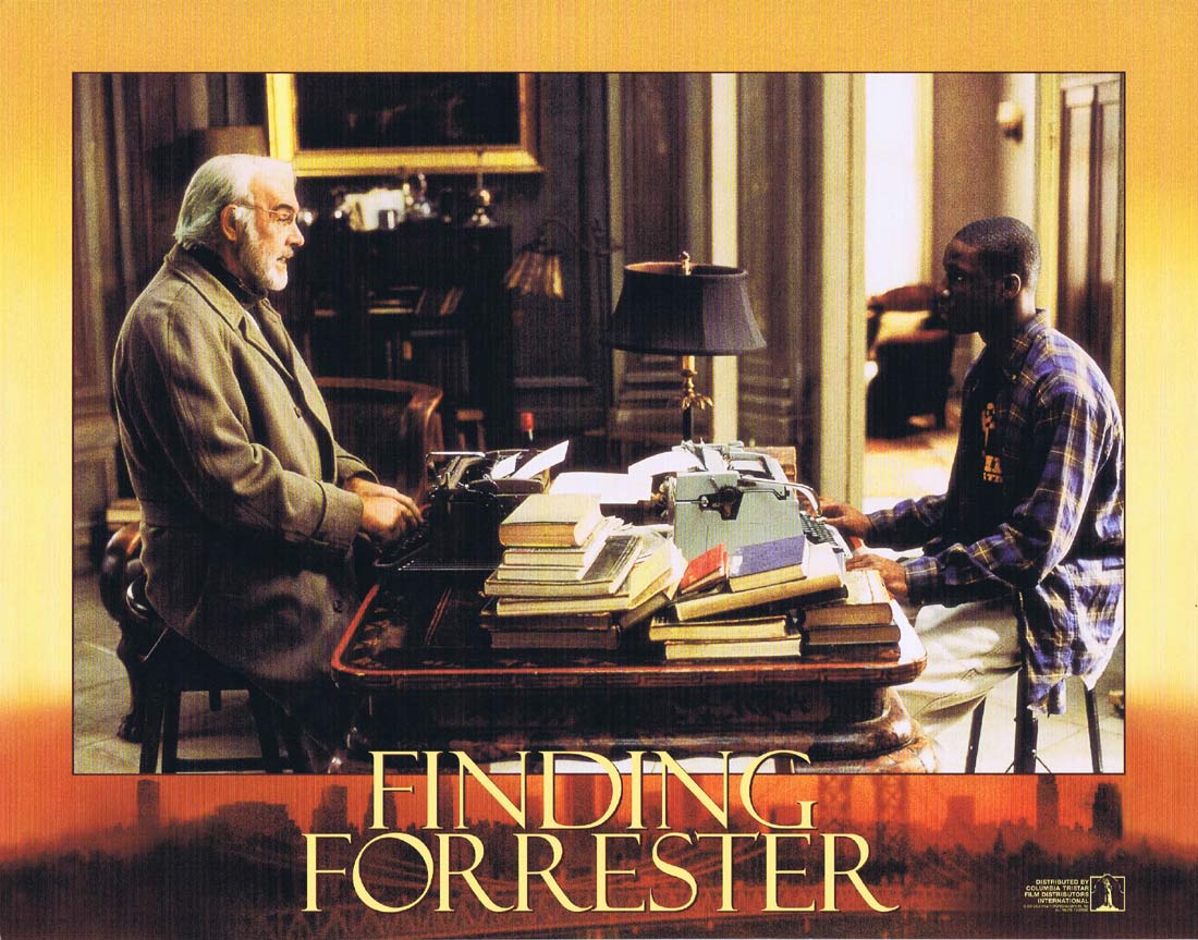FINDING FORRESTER Original Lobby Card 1 Sean Connery F. Murray Abraham