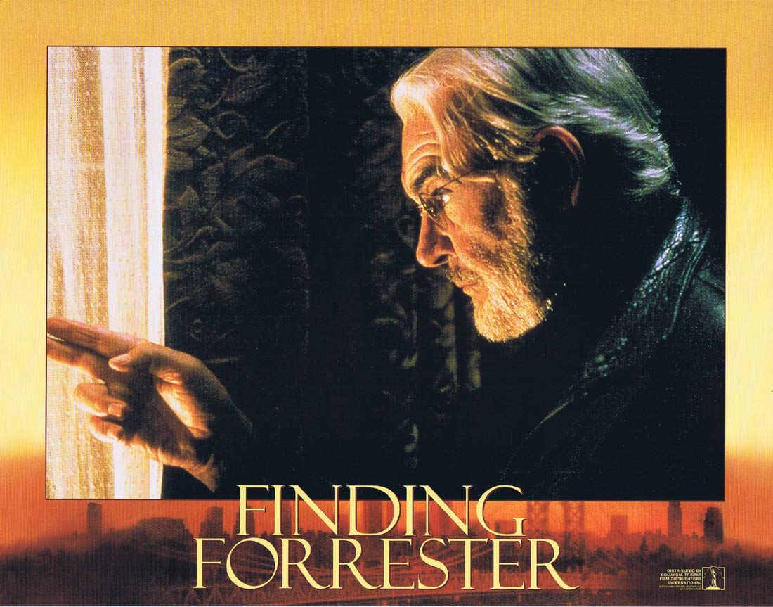 FINDING FORRESTER Original Lobby Card 2 Sean Connery F. Murray Abraham