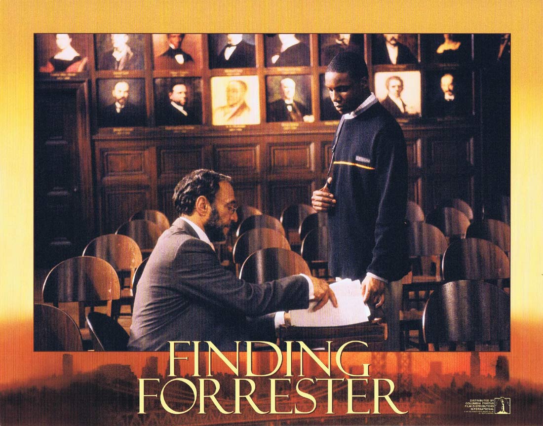 FINDING FORRESTER Original Lobby Card 8 Sean Connery F. Murray Abraham
