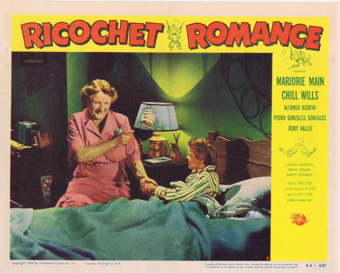 RICOCHET ROMANCE Original Lobby Card 5 Marjorie Main Chill Wills Alfonso Bedoya