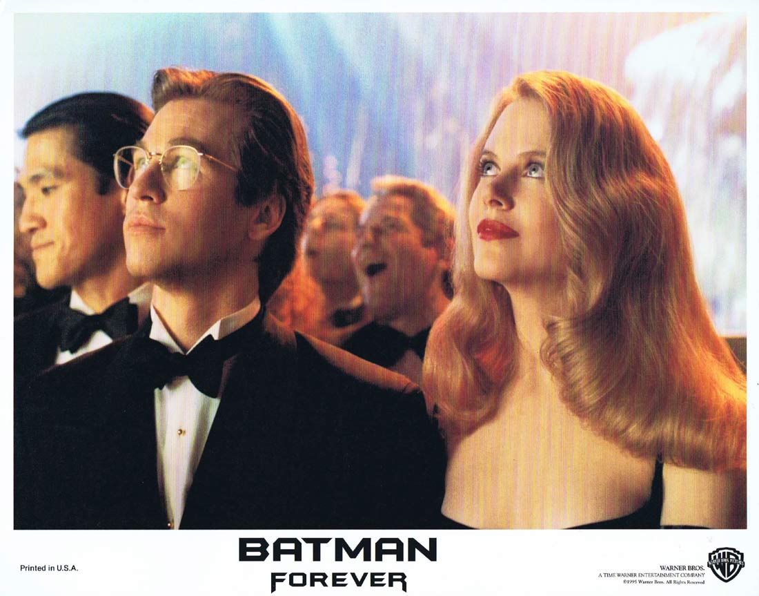 BATMAN FOREVER Original Lobby card 6 Val Kilmer Jim Carrey Nicole Kidman