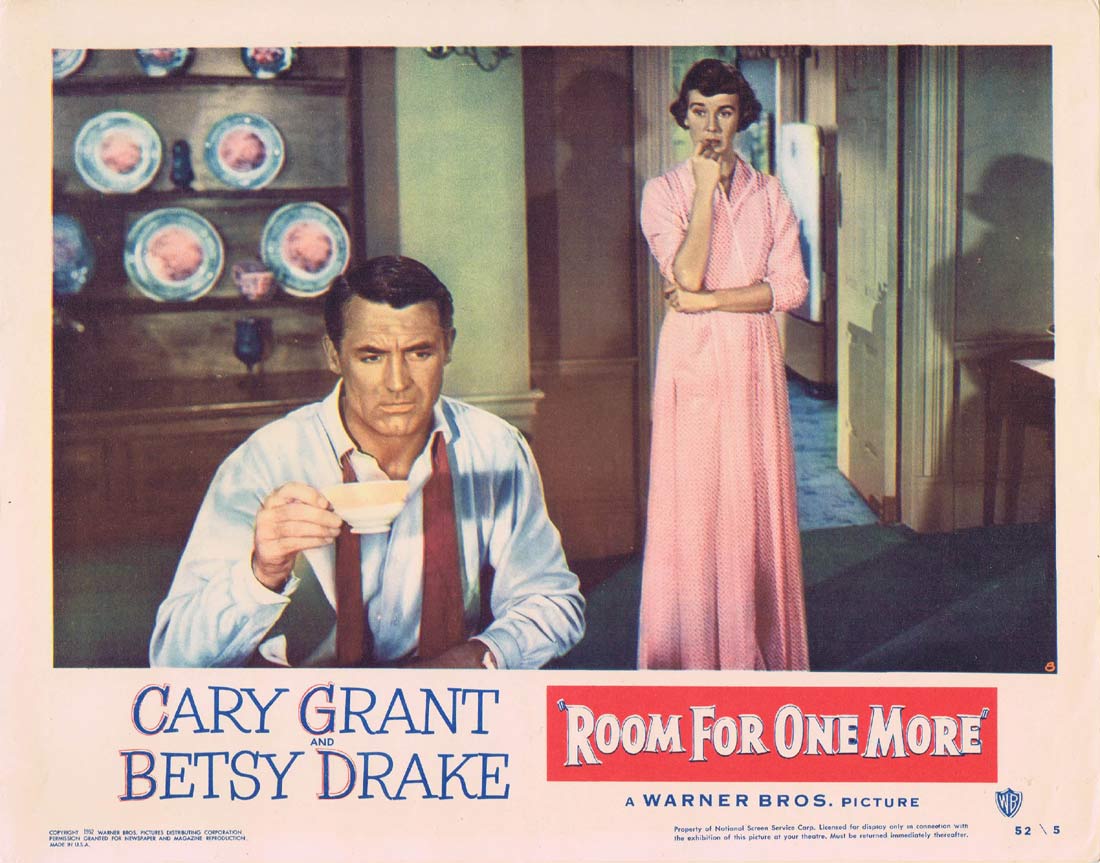 ROOM FOR ONE MORE Original Lobby card 8 Cary Grant Betsy Drake