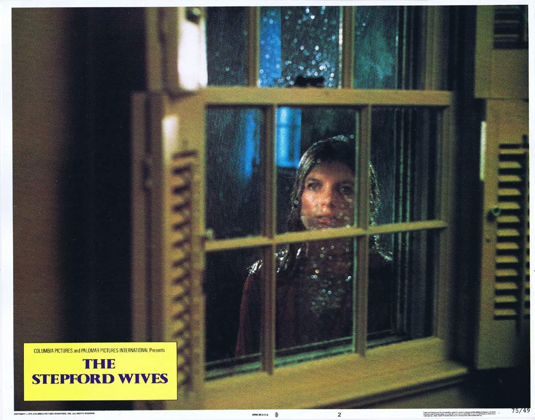 THE STEPFORD WIVES Original US Lobby Card 2 Katharine Ross Paula Prentiss