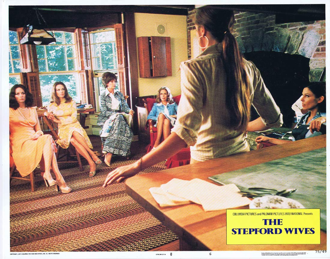 THE STEPFORD WIVES Original US Lobby Card 6 Katharine Ross Paula Prentiss