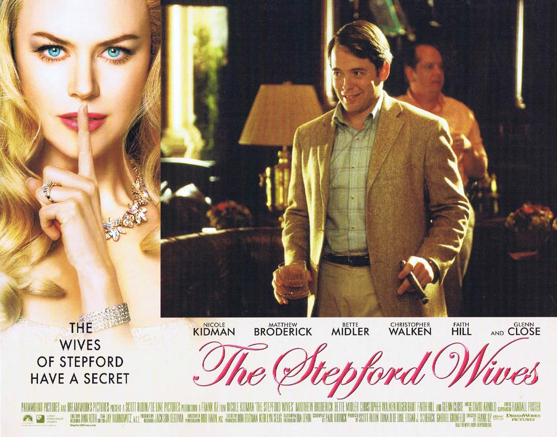 THE STEPFORD WIVES Original US Lobby Card 7 Nicole Kidman Matthew Broderick
