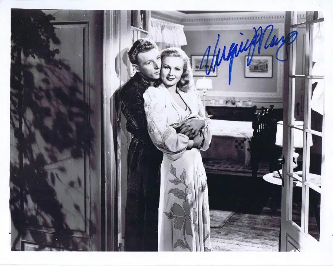VIRGINIA MAYO Autograph 8 x 10 Photo Wonder Man with Danny Kaye